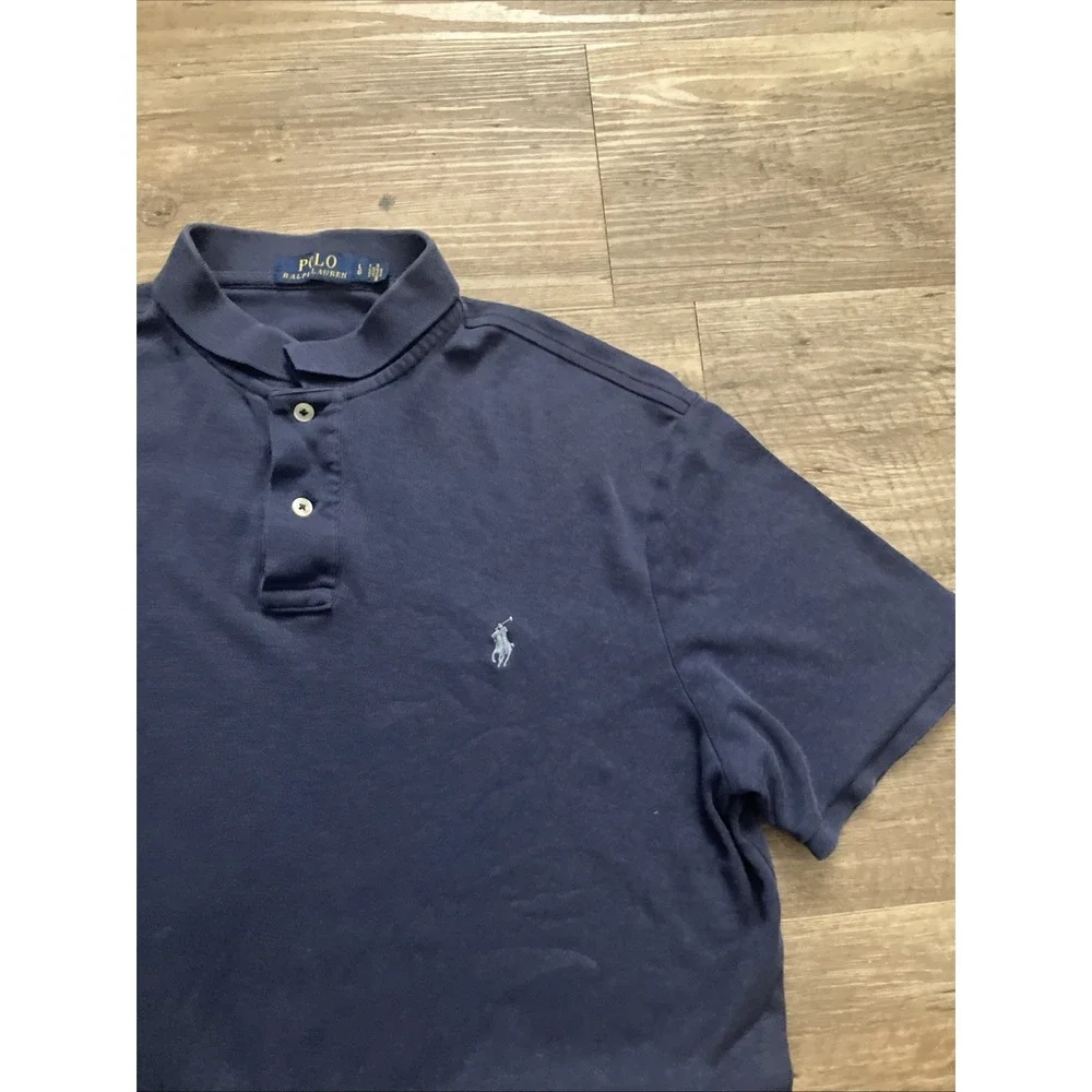 Polo Ralph Lauren Blue Pony Blue Men's Large READ